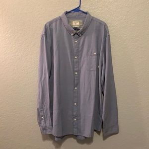 Men’s Quiksilver denim Dress Shirt - XXL